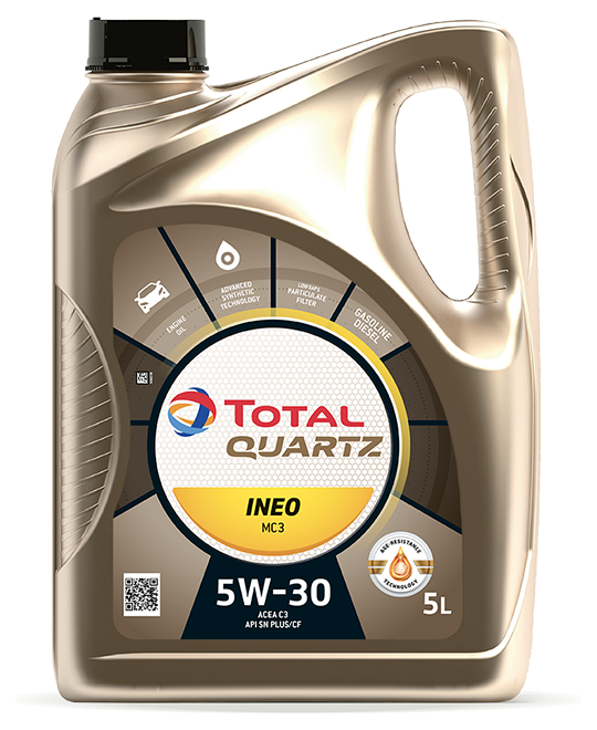  Quartz Ineo MC3 5W-30 en bidon de 5 Litres